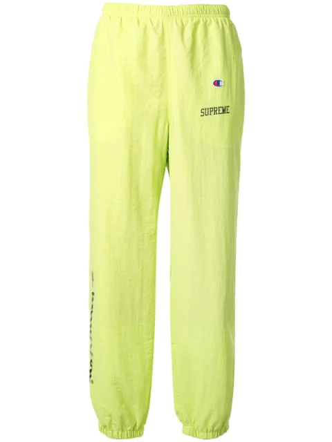 yellow champion sweats