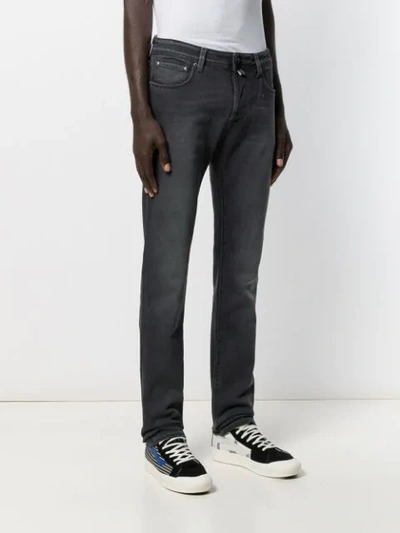 Shop Jacob Cohen Slim-fit Jeans In Grey