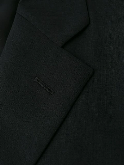 Shop Issey Miyake Boxy Fit Buttoned Suit Jacket In Black