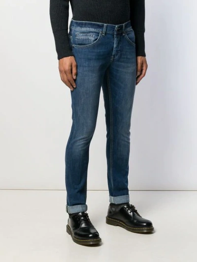 Shop Dondup Straight-leg Jeans - Blue