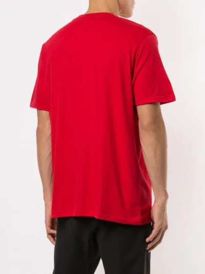 Shop Fila Printed Logo T-shirt In Red