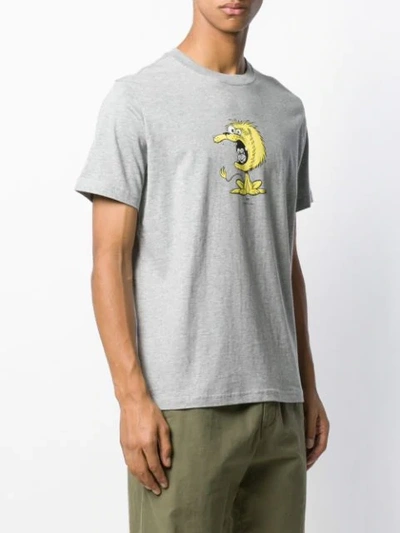 Shop Ps By Paul Smith Lion Print T-shirt In Grey