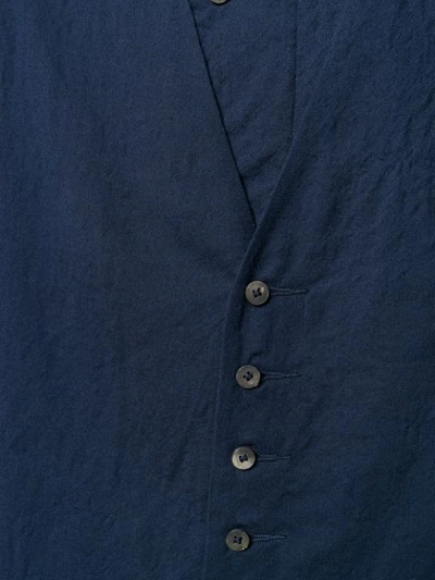 Shop Ziggy Chen Layered Button Shirt In 25