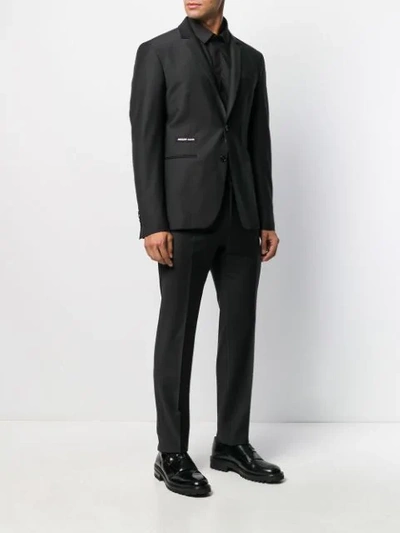 Shop Philipp Plein Two-piece Suit In Black
