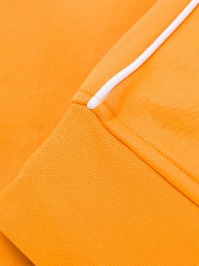 Shop Kenzo Logo Print Track Jacket In 41 Orange