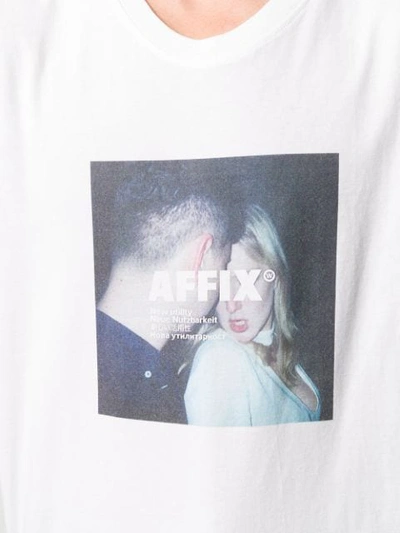 Shop Affix Graphic Print T-shirt In White