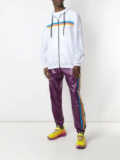 Shop Àlg + Op Rainbowfit Jacket In White