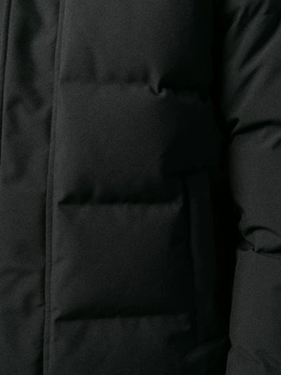 Shop Kenzo Oversized Padded Jacket In Black