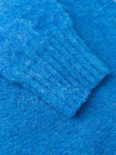 Shop Ymc You Must Create Crew Neck Jumper In Blue