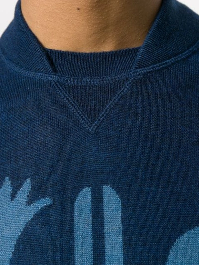 Shop Rossignol Classique Crew Neck Sweater In Blue