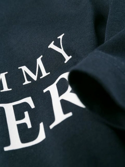 Shop Tommy Hilfiger Logo Print T In Cjm-sky Captain