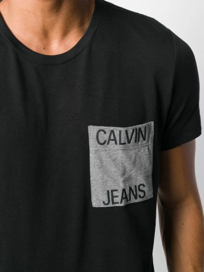 Shop Calvin Klein Jeans Est.1978 T-shirt Mit Logo-print In Black