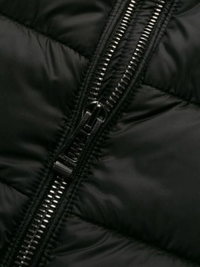 Shop Belstaff Short Padded Jacket In Black
