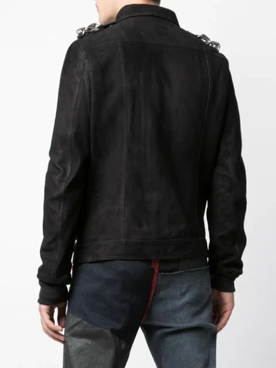 Shop Rick Owens Larry Jacket In 09