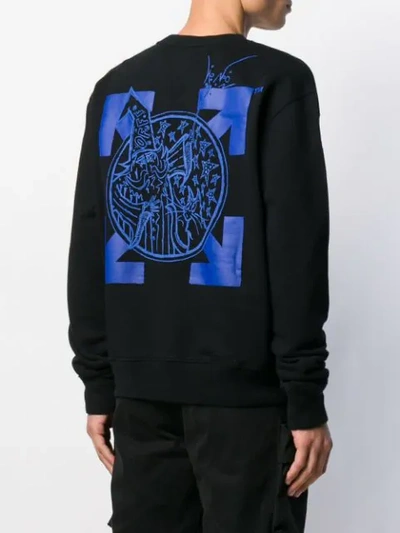 Shop Off-white Wizard Print Jumper In Black