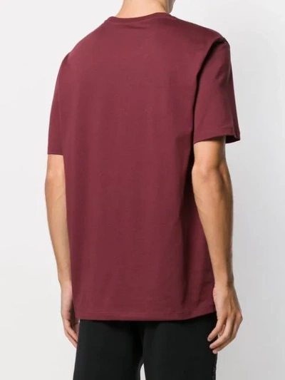 Shop Ermenegildo Zegna 'xxx' Print T-shirt In Red
