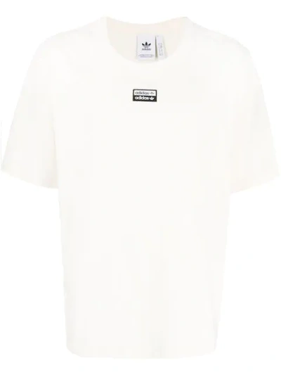 Adidas Originals Central Vocal Logo T-shirt In White | ModeSens