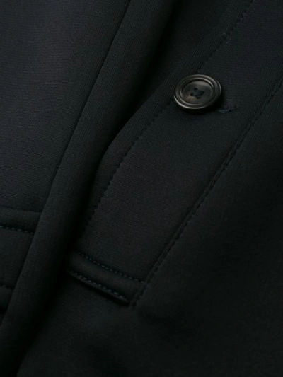 Shop Circolo 1901 Double Breasted Coat In Blue