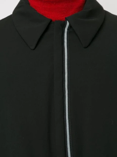 LINED SHIRT-STYLE COAT