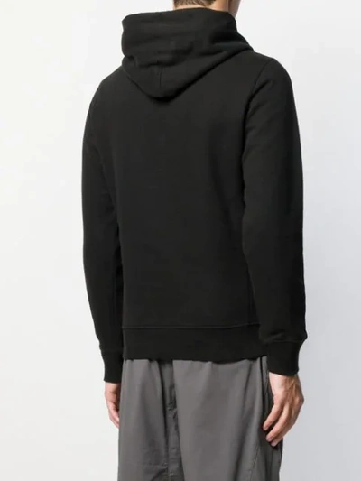 Stone Island Faded Compass Hoodie In Black | ModeSens