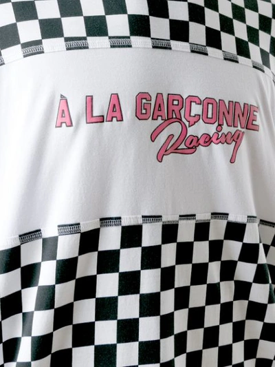 Shop À La Garçonne X Hering Special Racing Oversized T-shirt In Black