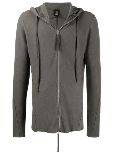 Shop Thom Krom Lightweight Hooded Jacket In Grey