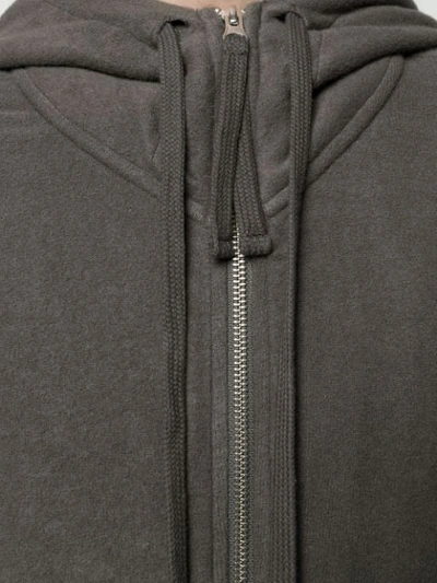 Shop Thom Krom Lightweight Hooded Jacket In Grey