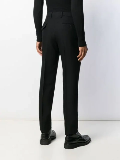 Shop Golden Goose Venice Tailored Trousers In Black