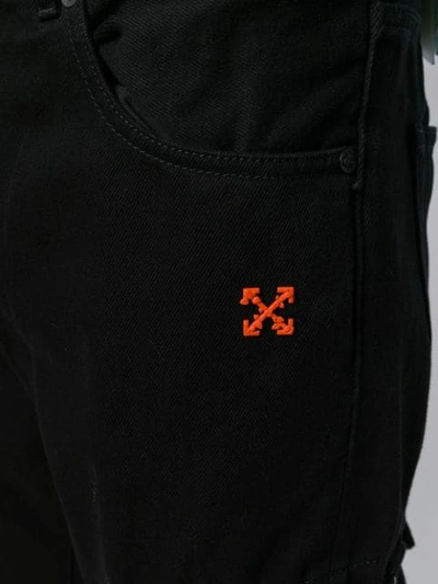 OFF-WHITE ARROWS TRACK PANTS - 黑色