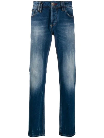 Shop Philipp Plein Jungle Vibe Jeans In Blue