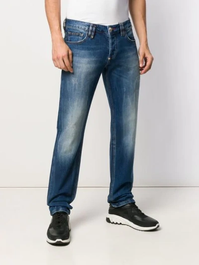 Shop Philipp Plein Jungle Vibe Jeans In Blue