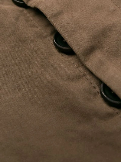 Shop Al Duca D'aosta Twill Cargo Pants In Brown