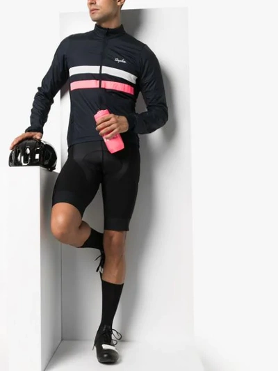 Shop Rapha Cycle Pro Team Bib Shorts In Black