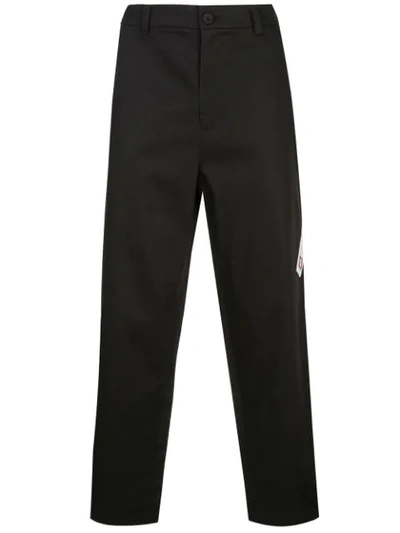 Shop Iise Straight-leg Trousers In Black