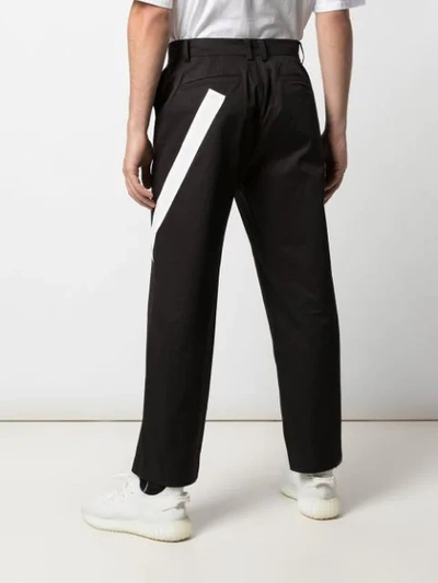 Shop Iise Straight-leg Trousers In Black