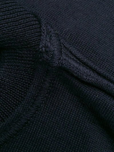 Shop Roberto Collina Crew Neck Jumper In Blue