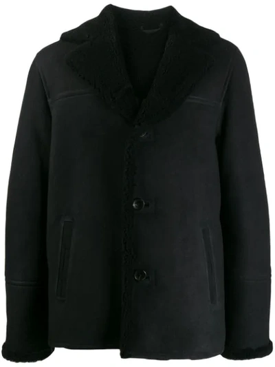 Shop Desa 1972 Button Up Boxy Fit Jacket In Black
