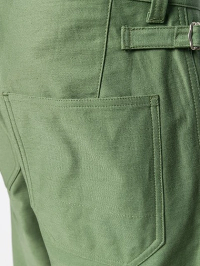 Shop Junya Watanabe Man Wide-leg Trousers - Green