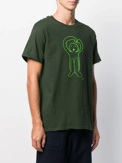 Shop Société Anonyme Graphic Print T-shirt In Green