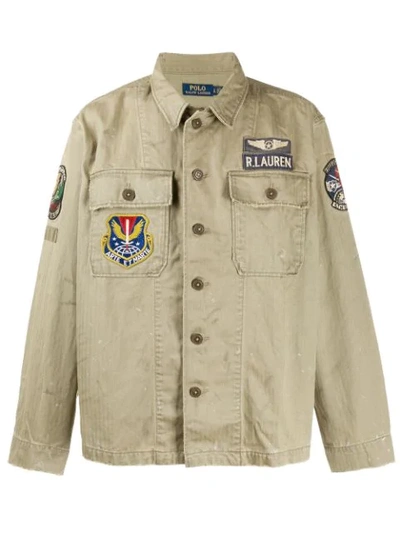 Polo ralph lauren mens best sale military jacket