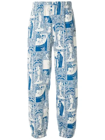 Shop Supreme Salome Pants In Blue