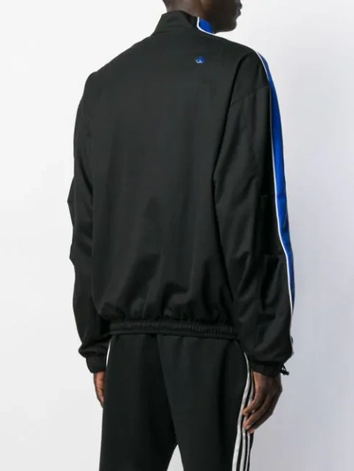 Shop Ader Error Zipped Neck Sweatshirt In Black