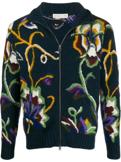 Shop Etro Geblümter Cardigan In 0200