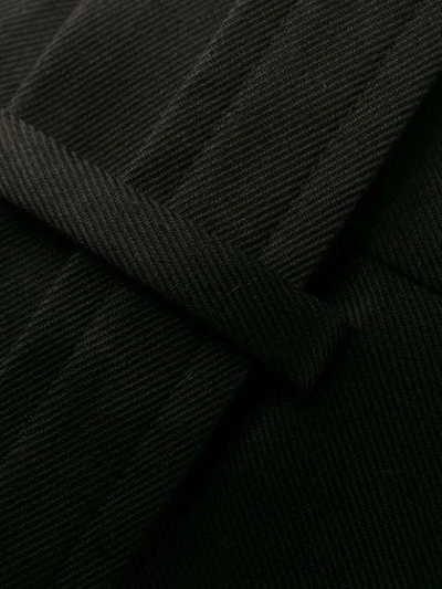 Shop Neil Barrett Belted Trousers In Black