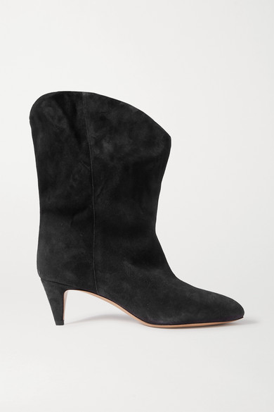 isabel marant dernee suede ankle boots