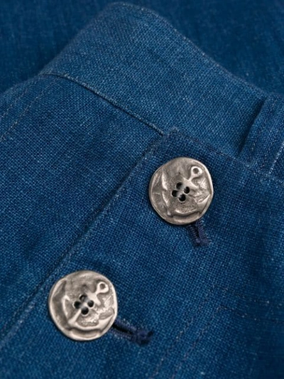 Pre-owned Jean Paul Gaultier Sailor长裤 In Blue