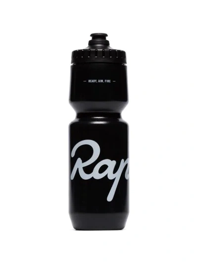 Shop Rapha Bidon Logo Print Water Bottle In Black