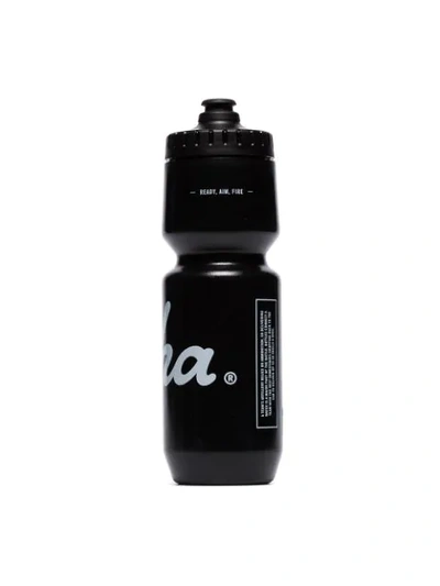 Shop Rapha Bidon Logo Print Water Bottle In Black