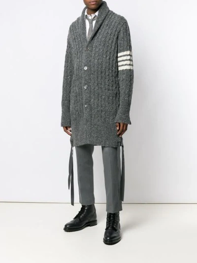 Shop Thom Browne 4 In Grey