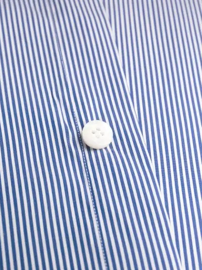 Shop Finamore 1925 Napoli Striped Shirt In White